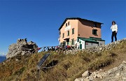 Rifugio Rosalba (1730 m) con Colle Garibaldi (1824 m) in autunnale ad anello il 28 ottobre 2020 - FOTOGALLERY